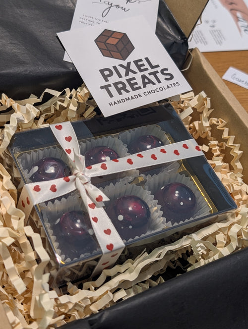 Galaxy Themed Chocolate Bonbons