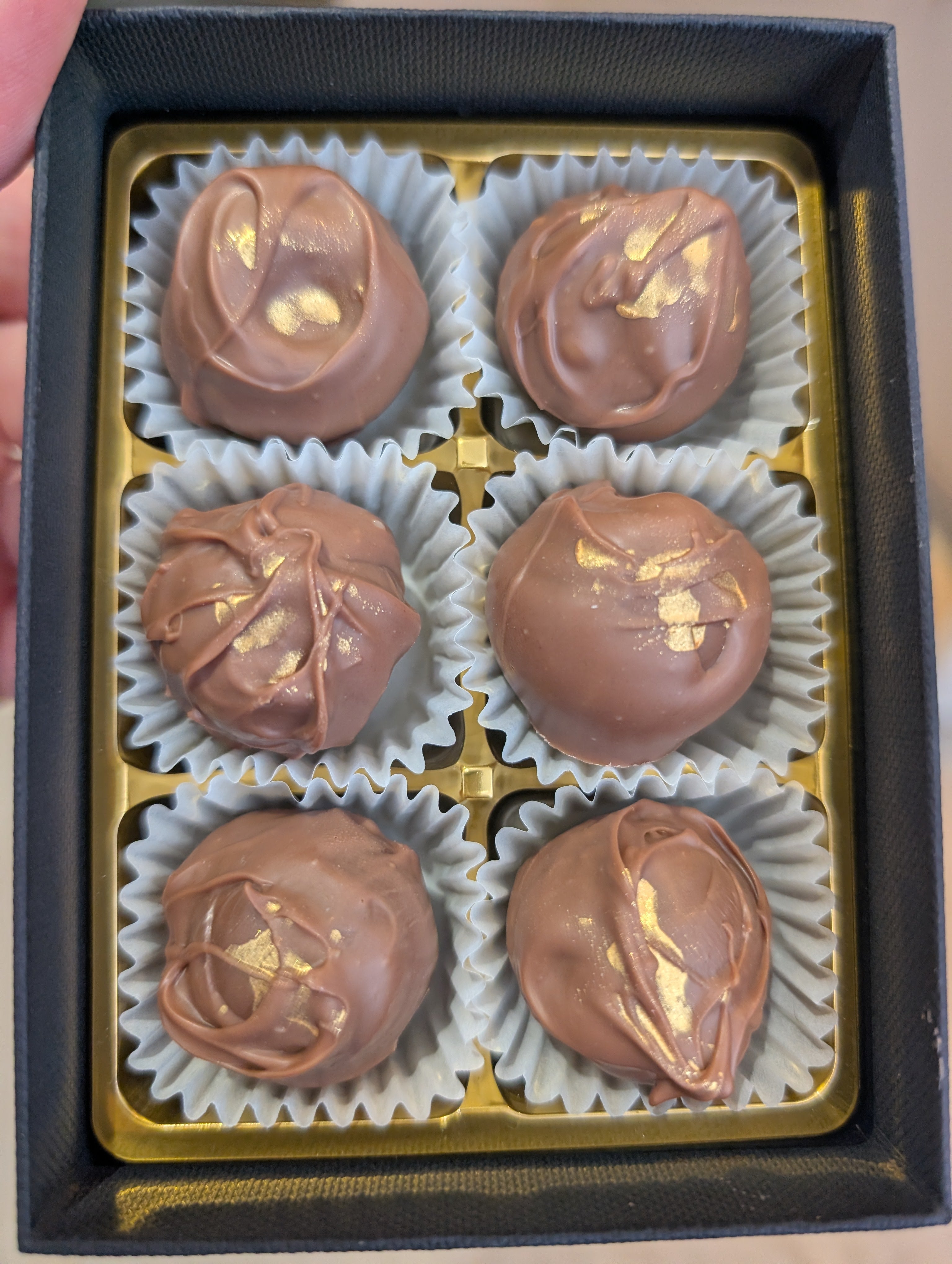 Milk Chocolate Champagne Truffles